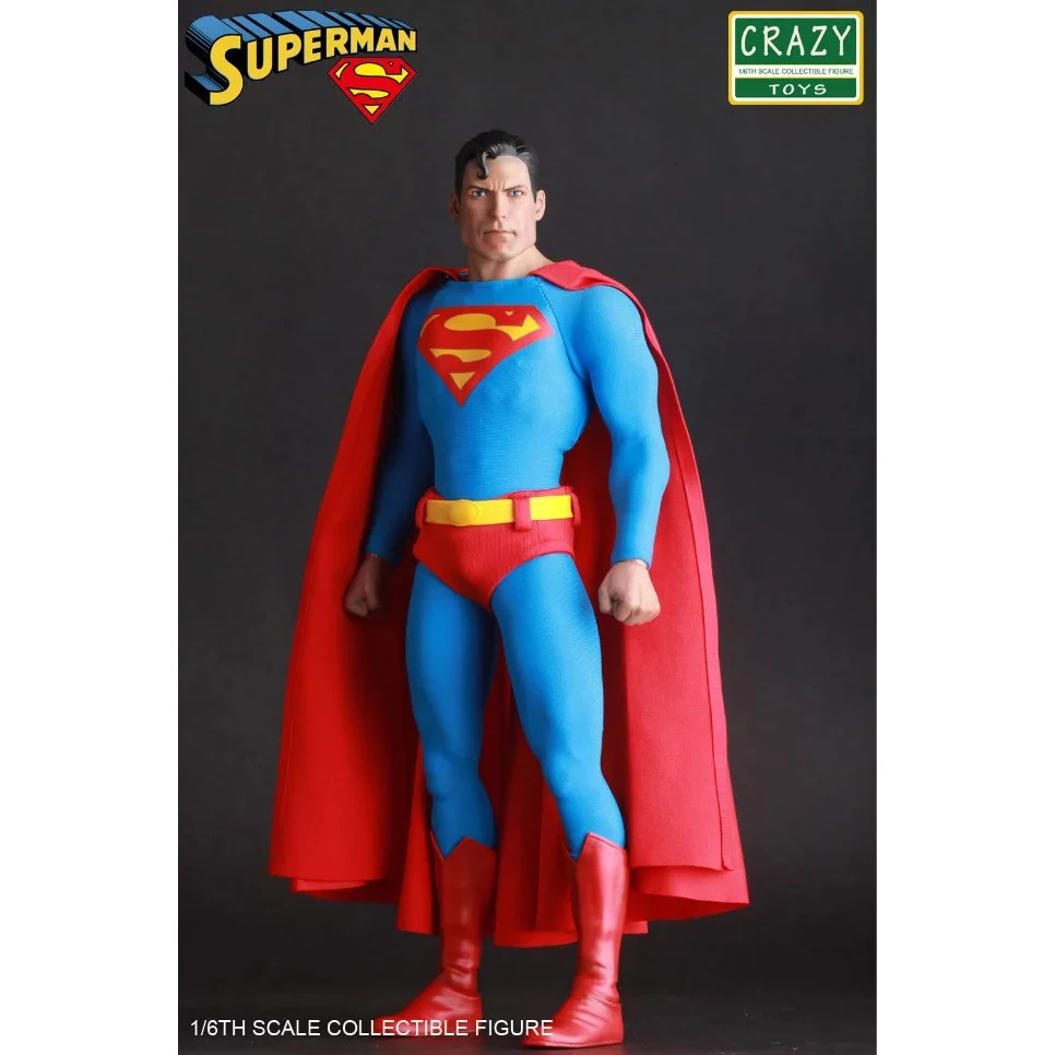 

Superman Figure Crazy Toys DC Comics Justice League Superman Super Hero PVC Action Figure Collectible Model Toy Doll 30cm KT2985