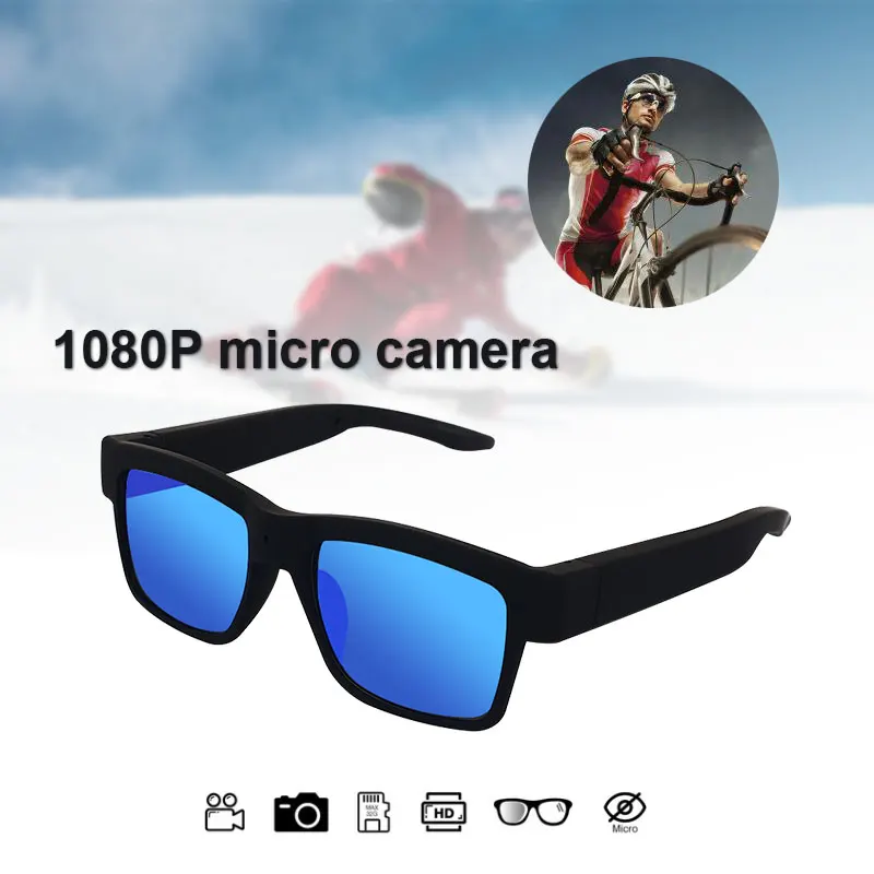 

Night Vision 1080P Eyewear Camera Fashion Sport Camera 1080P Camera Glasses Camcorder Full HD 1080P Camera Sunglasses