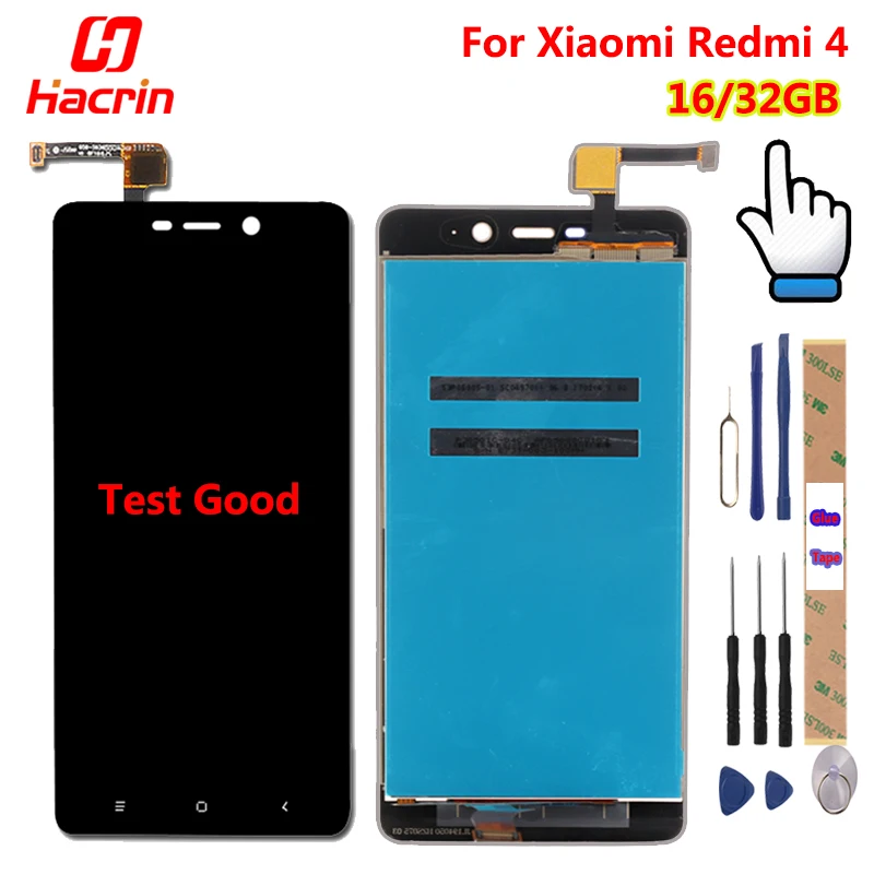 For Xiaomi Redmi 4 Pro LCD Display Touch Screen Digitizer High Quality Replacement For Xiaomi Redmi4