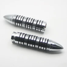 Алюминий Хром Мотоцикла Захваты Мопедов Ручками Костюм для Yamaha Honda Suzuki Kawasaki Harley Ducati Buell 25 мм
