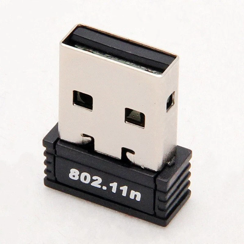 USB WiFi Adapter N 802.11 b//g//n Wi-Fi Dongle High Gain 150Mbps Wireless Antenna