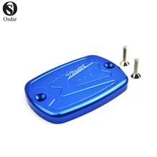 Пара Черный Цвет Мотоциклетные аксессуары мотоцикл Тормозная жидкость бак Кепки Крышка для Yamaha Tmax 500 tmax 530 шесть видов цвета