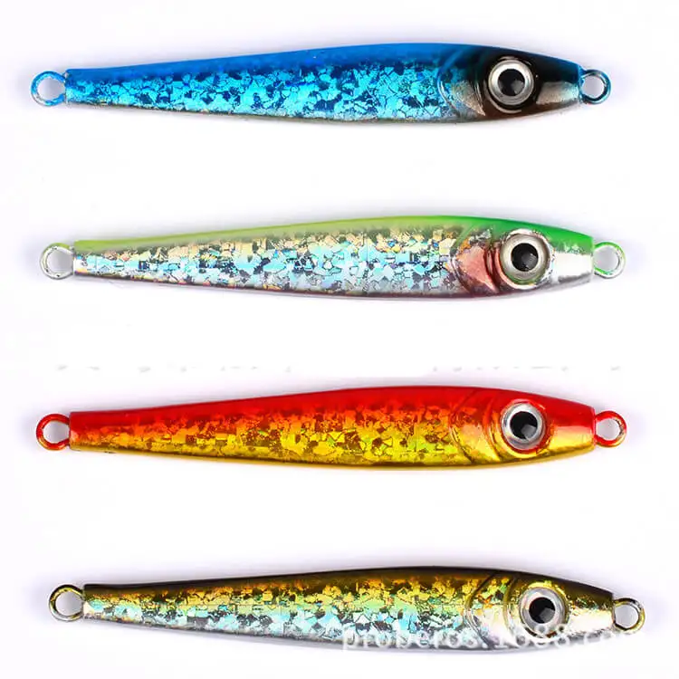 

4pcs Micro Jigs Metal Knife Jigs 36g/8cm Bait Lure Bionic Fishing Tuna Snapper King Fish Lures Slow Lures Jigs Jigging Tackle