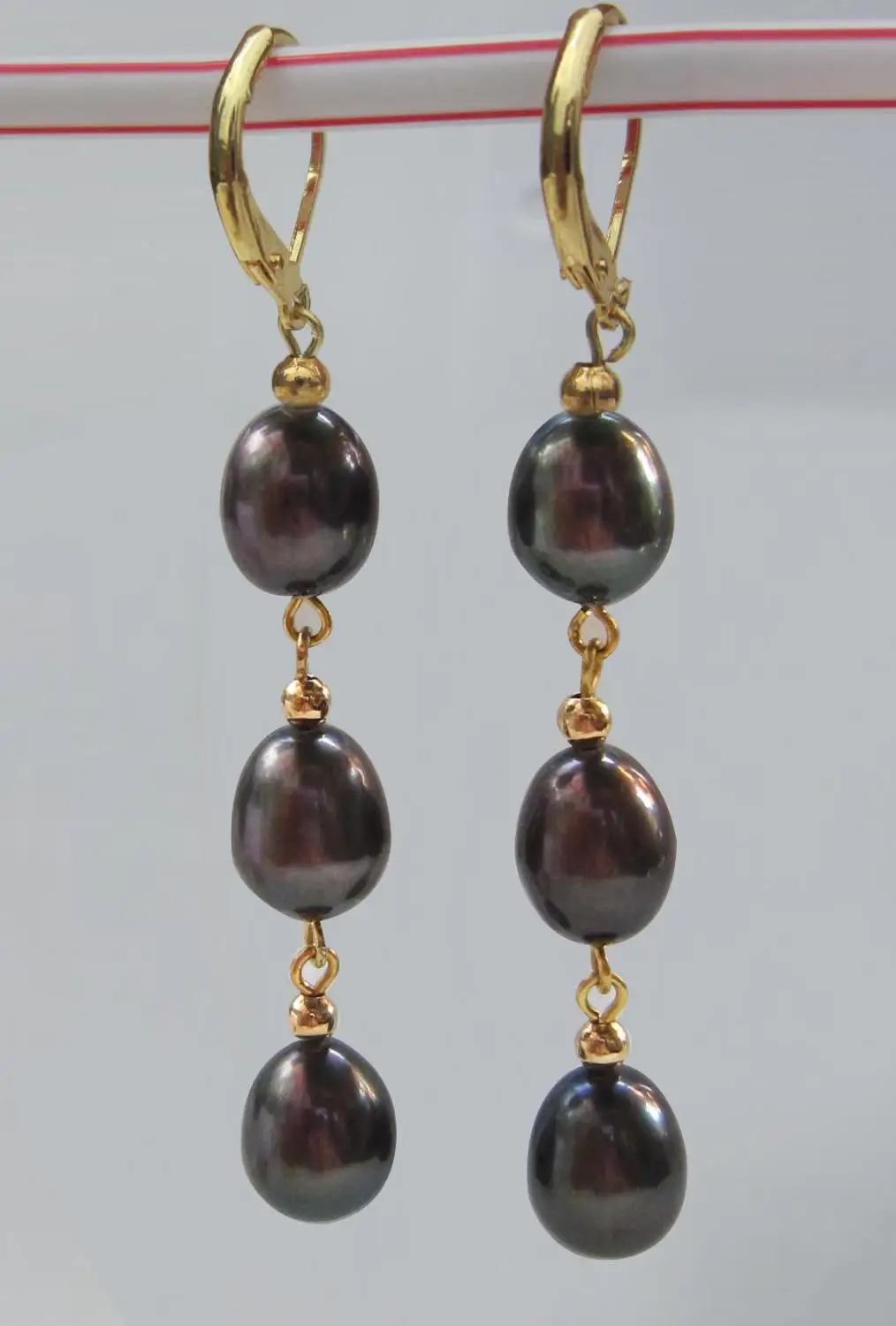 

classic A PAIR AUSTRALIAN TAHITIAN PEARL EARRING 14 GOLD