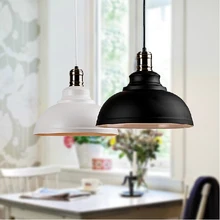 Retro vintage loft industrial polea Bar de cocina lámpara lampara colgante de techo E27 Edison hierro lámparas colgantes