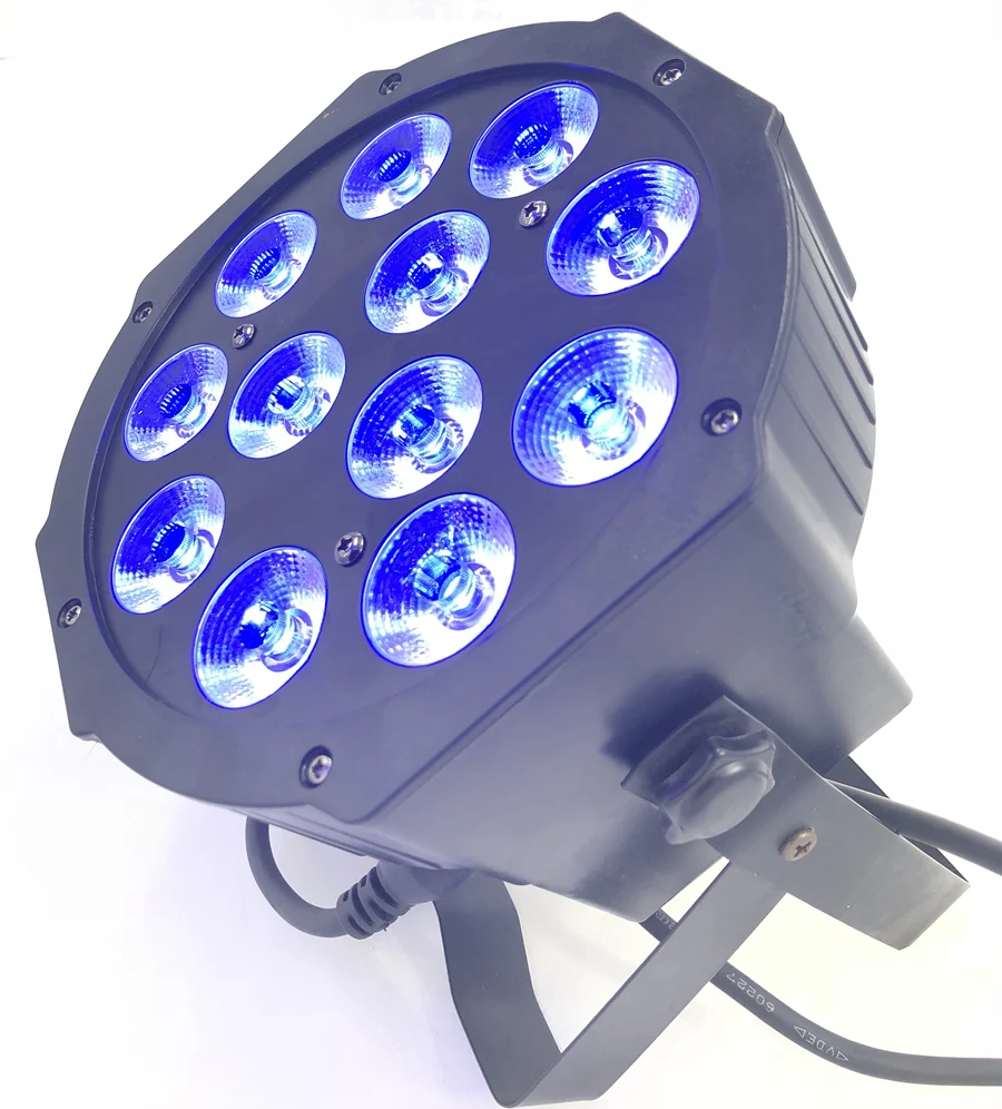 4pcs/LED 파 12x18W RGBWA UV 핫 라이트 7x18W RGBWA UV 6in1 LED DJ 워시 라이트 무대 조명 Dj 파티 디스코