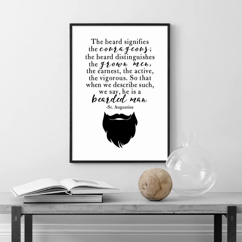 Bearded Man Canvas Print