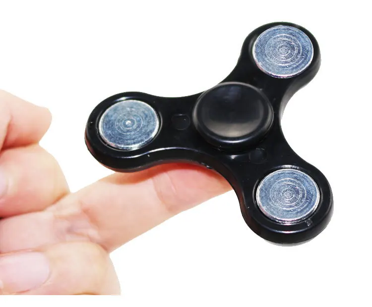 Пластиковый тройной кончик пальца гироскоп Fidget Hand Spinner Finger EDC Toy Focus Tri уменьшает