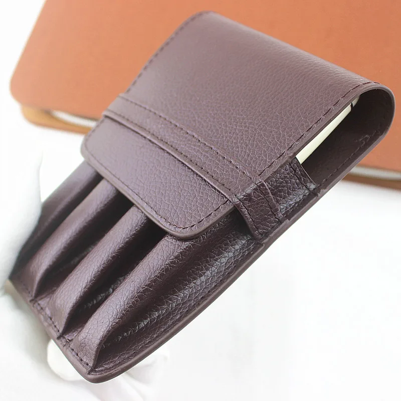 Handmade Leather Pencil Cases Pen Bags Sleeve Vintage Pouch Ballpoint Stationary 