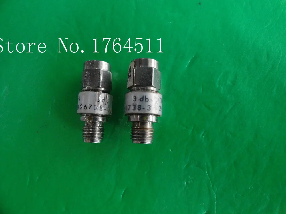 

[BELLA] NARDA 26738-3 DC-18GHz 3dB 2W SMA coaxial fixed attenuator --2PCS/LOT