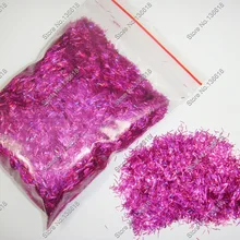 50 граммов/мешок голографический лазер фиолетовый цвет блеск для ногтей полоски для DIY украшения ногтей и блестки для ногтей