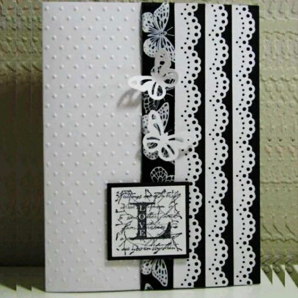 

Beautiful Lace Metal Cutting Dies Stencils for Scrapbooking Photo Album Decorative Embossing Card Making Cutter Punch DIY Crafts