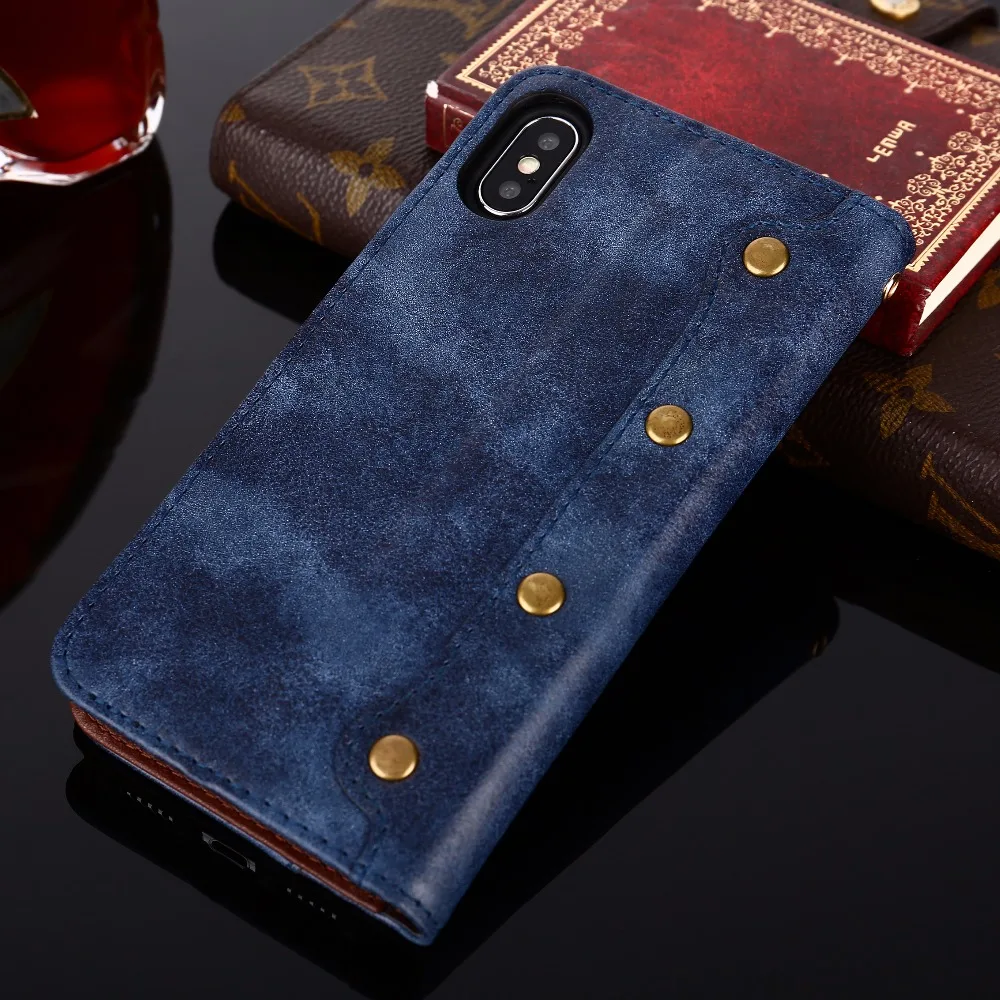 Для Meizu U20 чехол 5 ''Luxury клепки сальто кожаный бумажник телефон для U 20 Сумки
