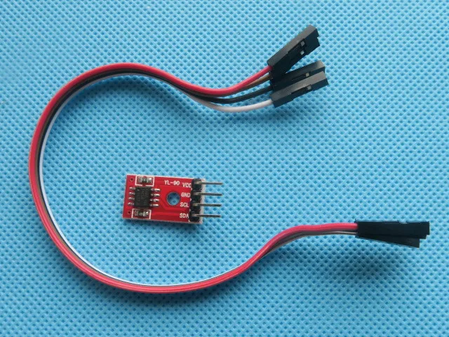 

AT24C08 IIC/I2C Serial Interface Port EEPROM Memory Module For DIY Electronic Car 3.3-5V with Dupont Cable