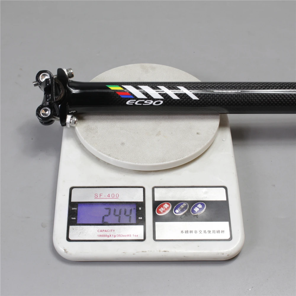 EC90 3K Carbon Bike Seatpost Road Bicycle Seatpost Carbon Fibre MTB Seat Post 27.230.831.6 Cycling Seat Tube (3)