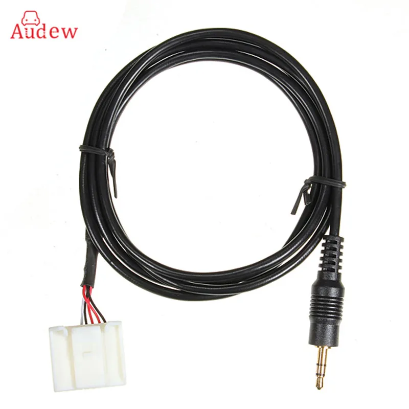 3.5MM Car AUX USB MP3 Audio Input Cable Adapter For Toyota/Camry