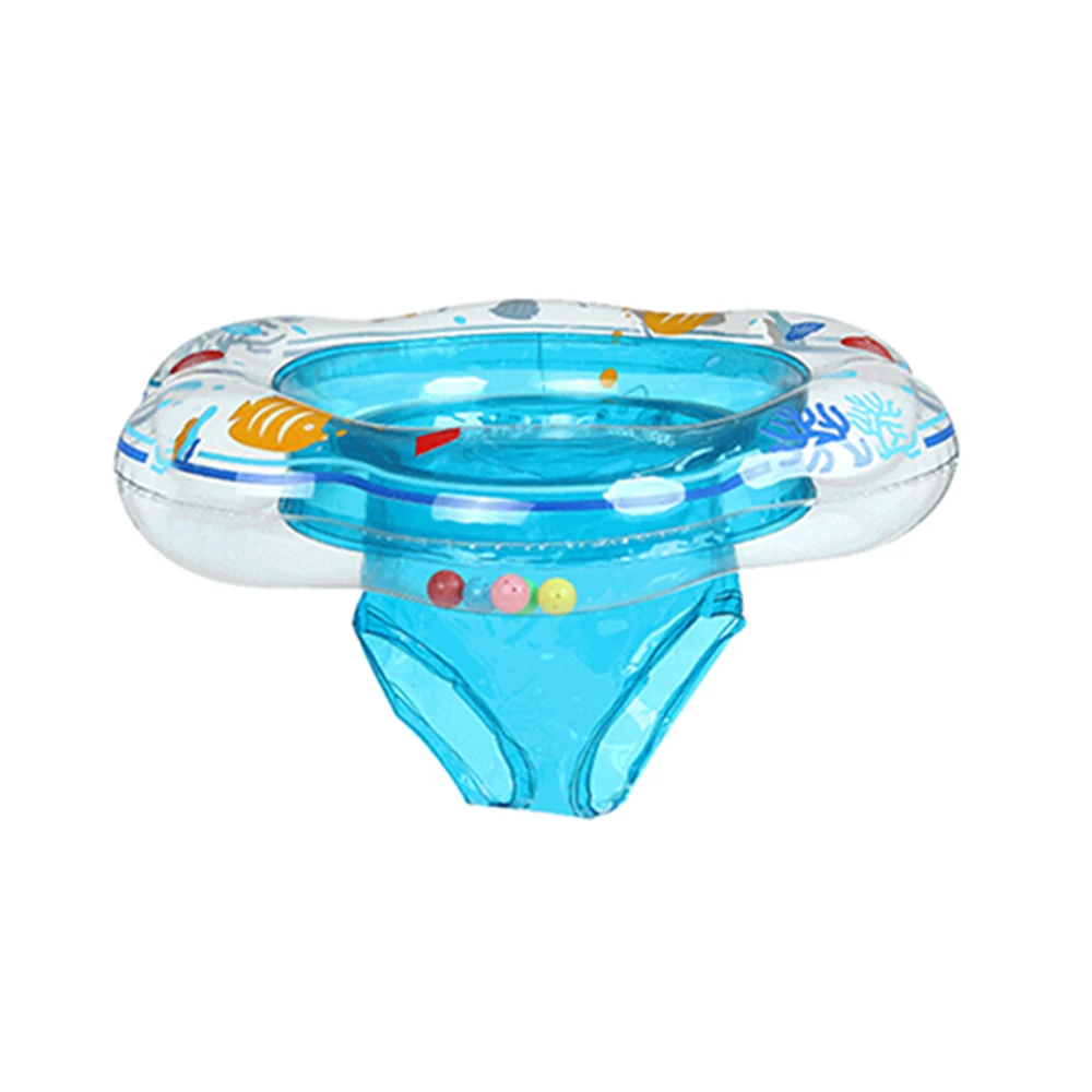 Cores da Criança do Bebê Impresso para Sentar na Piscina de Natação do Bebê Bonito Brinquedo Infantil Seguro Float Swim Anel Piscina Flutuante Inflável 52*21 cm 3 9 High Quality Brinquedos e hobbies