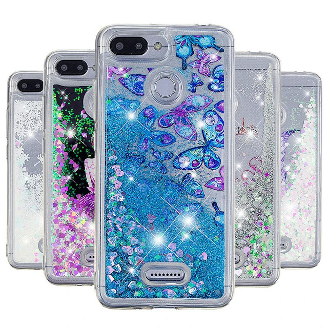 

Honor 8X case on sFor Huawei Honor 8X case cover for Coque Huawei Honor8X 8 X Glitter Liquid Silicone TPU Soft Phone Bags Caque