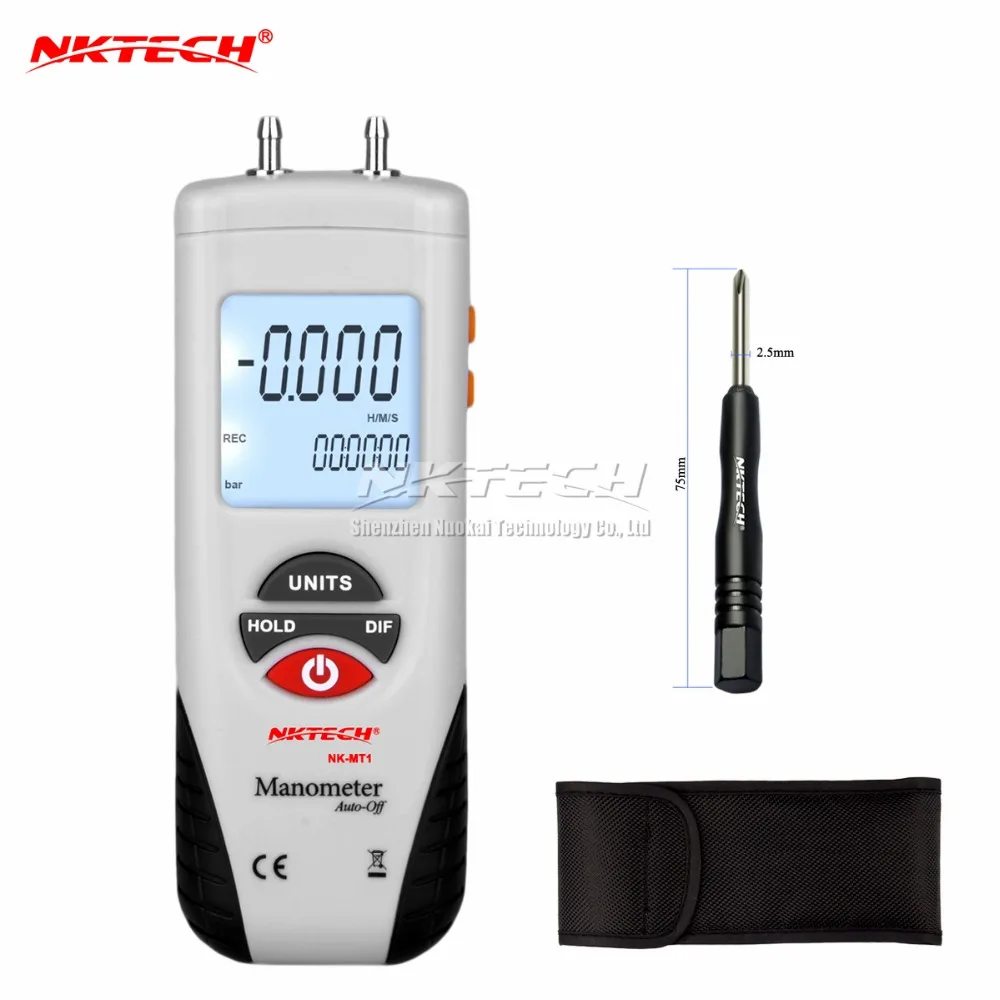 Buy LCD air manometer pressure gauge Mini pressure