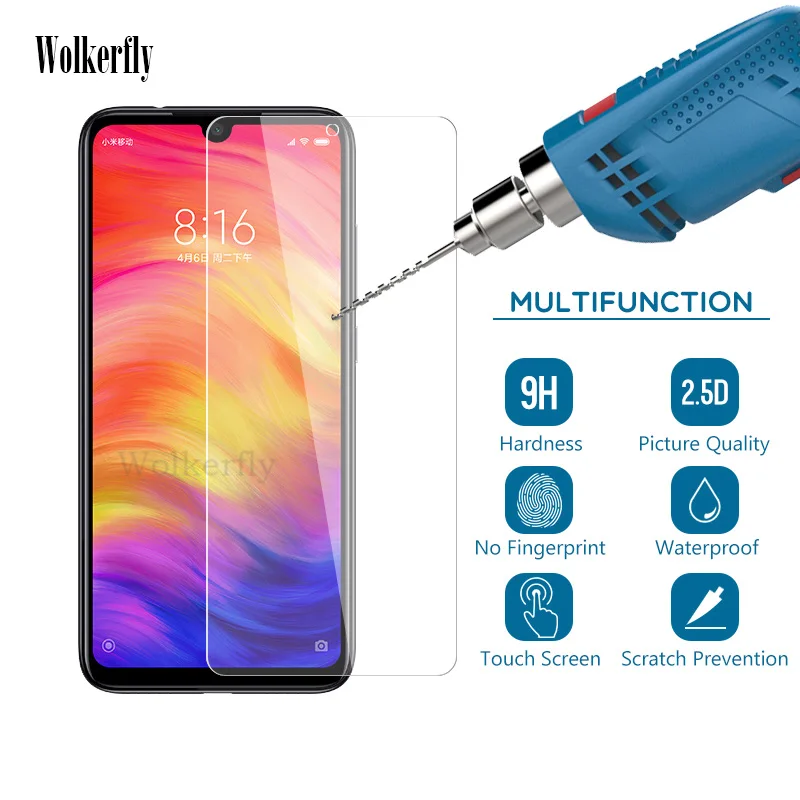 

Tempered Glass For Xiaomi Redmi 7 Note 7 Pro on Redmi GO Protective Glass For Xiaomi 9 Mi 9 mi9 se Screen Protector Glass