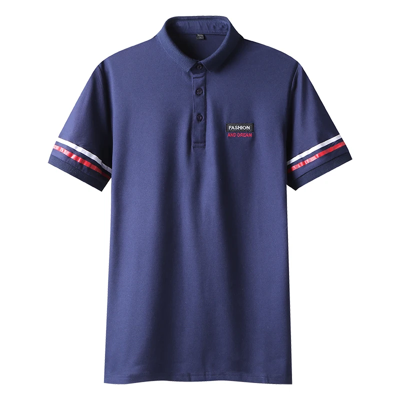 

Men T shirt 2019 Summer Fashion Polos Homem Breathable Designer Short Sleeve Polos Cotton Men's Brand Polo Shirts For Men