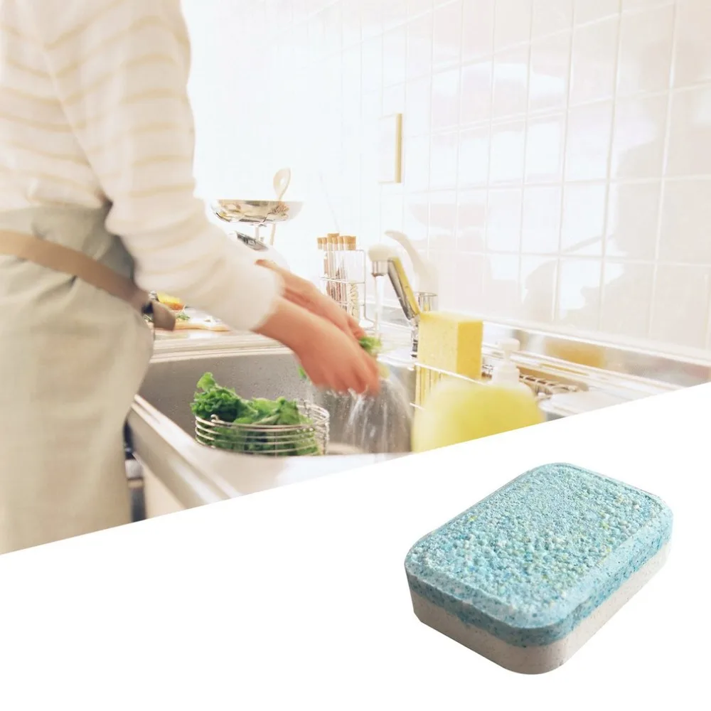 1/5/10 PCS Double Colour Export Water Soluble Film Washing Dishes Block