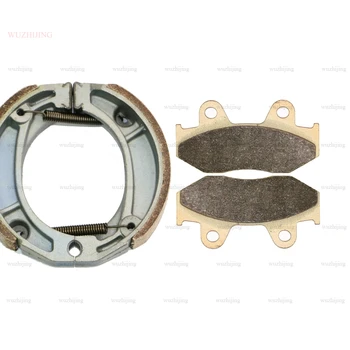 

for HONDA XL 200 R 1985 Disc Brake Pads set Front Rear 85 Shoe Drum