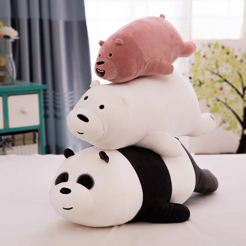 Aliexpress com Buy Anime Bear  Cute We  Bare  Bears  Plush 