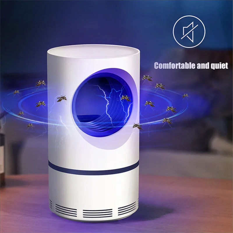 

Mosquito Killer Lamp 5W 5V Power Electric LED Trap Pest USB Insect Killer Lamp UV Light for Electric Repellent Home