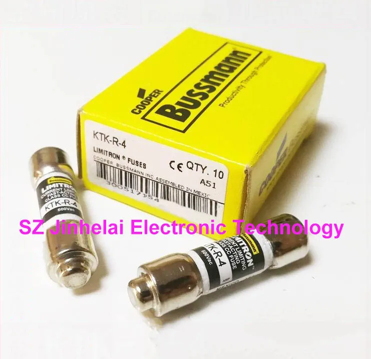 

New and original KTK-R-4 Fast-acting fuses 4A 600V 10*38mm
