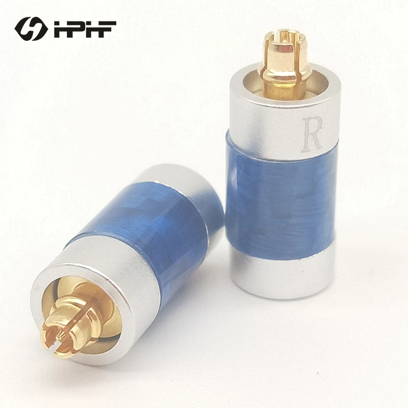 

HPHF 1 Pair MMCX Interface DIY Earphone Accessories Connector Audio Upgrade Cables Female Adapter for SHURE SE535/SE215/WESTONE