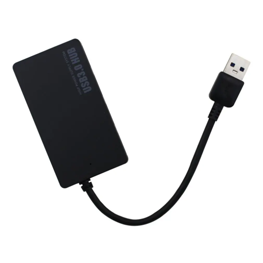 4 порта USB3.0 концентратор высокой Скорость индикатор USB хаб для нескольких устройств ноутбук ультра-тонкий