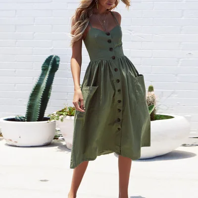 

New 2019 Striped Casual Dress Long Womens Summer Dress Plus Size Backless Strap Beach Dresses Maxi Vestidos Femme