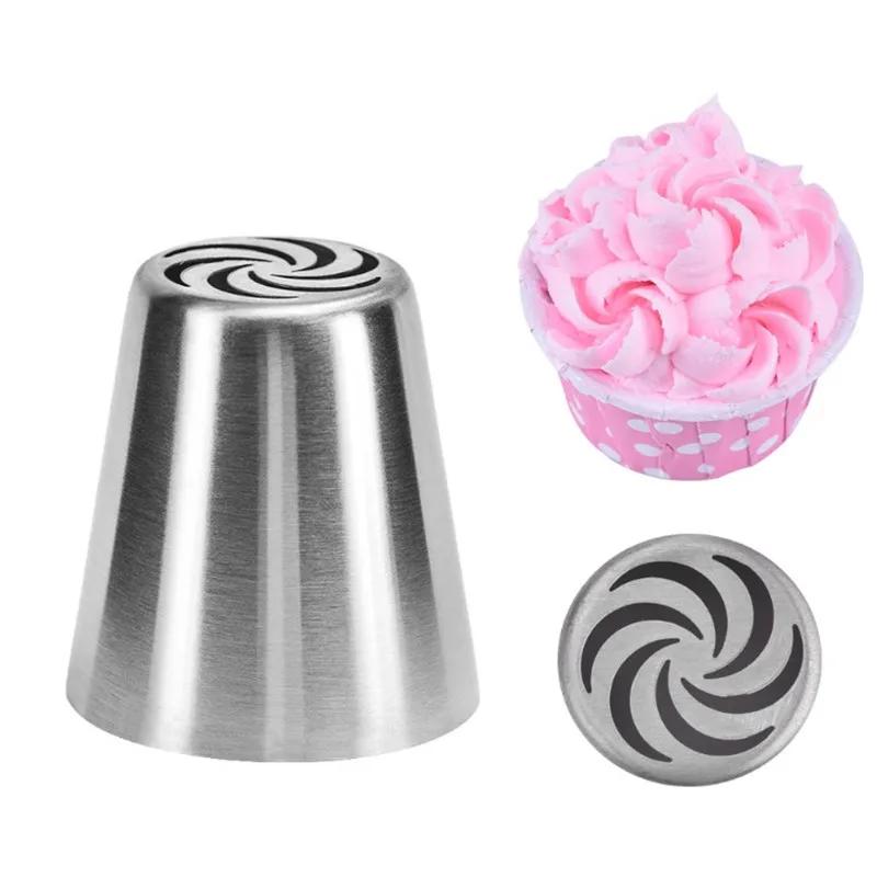 

1Pc Kitchen Accessories Flower Russian Icing Piping Nozzles Pastry Tips Fondant Cupcake Baking Tool Making Tool DIY Decorating
