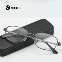 Бифокальные очки для чтения с двойным фокусом, металлическая оправа magnif, старый человек, для чтения ТВ, газета, антибликовые очки gozluk cercevesi bayan gozluk