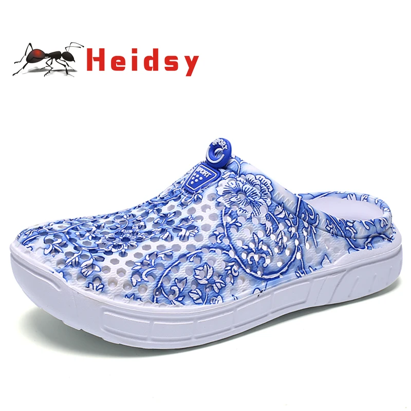 

Heidsy Summer Hollow Slippers Women Beach Shoes Fashion Outdoor Waterproof Non-slip Slippers Ladies Candy Color Zapatos De Mujer