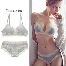 Нижнее Бельё для девочек серии сплошной цвет краткое тонкий lave хлопок комплект с бюстгальтером беспроводной Нижнее Бельё для девочек комплект с бюстгальтером yw138