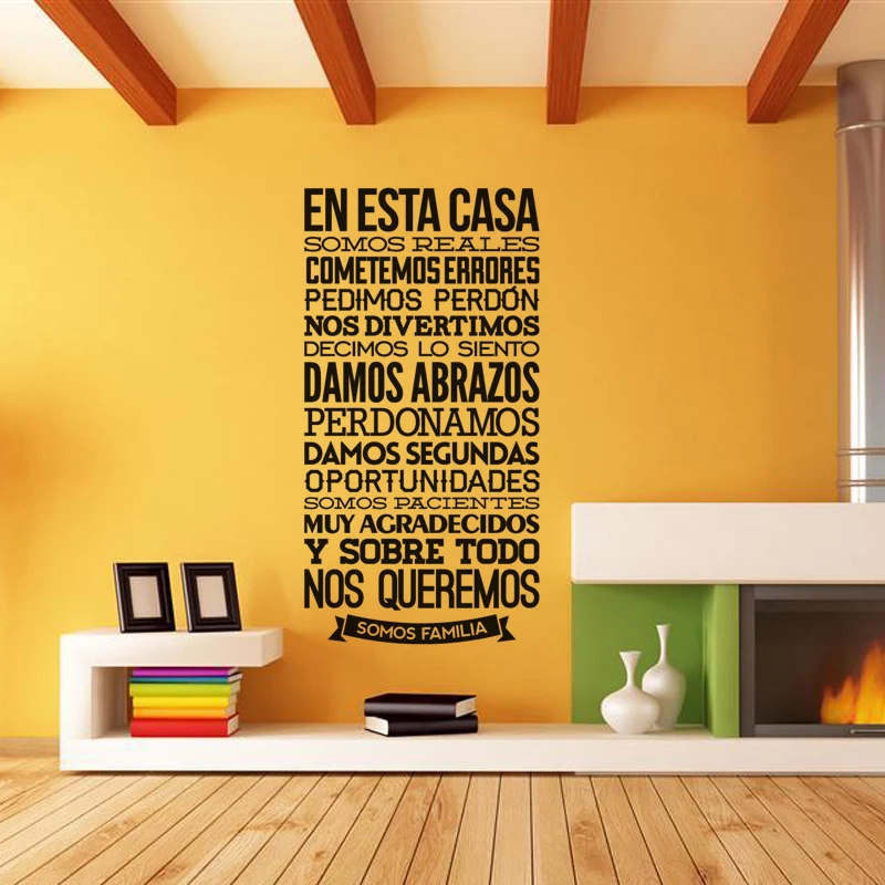 Vinilos Adhesivos Citas Famosas En Esta Casa Pegatina De Pared