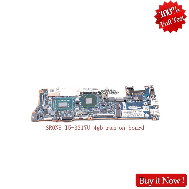 

Nokotion VCU01 LA-8554P for HP Spectre XT13 XT 13-2000 689957-001 689957-501 laptop motherboard SR0N8 I5-3317U 4gb ram on board