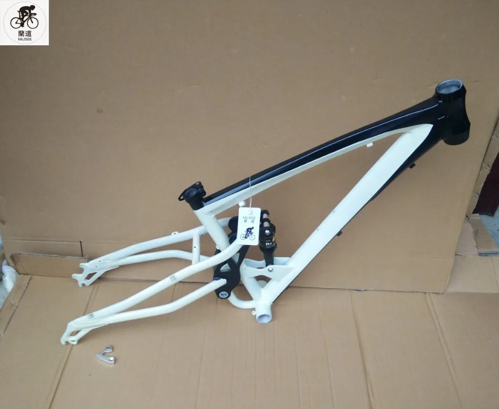 Discount Kaloss Air suspension DH/AM  frame  Bike snow  26*4.0 inch  Fat/Snow  bike frame  Full suspension  DIY colors   26*17 inch , 6 Discount Kaloss Air suspension DH/AM  frame  Bike snow  26*4.0 inch  Fat/Snow  bike frame  Full suspension  DIY colors   26*17 inch , 6