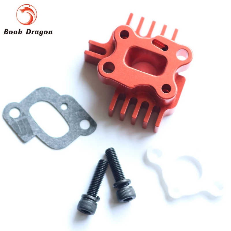 

Baja CNC Billet Intake Manifold for 23-30.5cc engine zenoah cy for hpi km rovan Baja 5b 5T / Losi 5ive-T