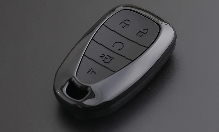 Для Chevrolet mrlibu equinox чехол для ключей брелок чехол для ключей дистанционный смарт-карбоновый чехол для ключей аксессуары для декорирования машины
