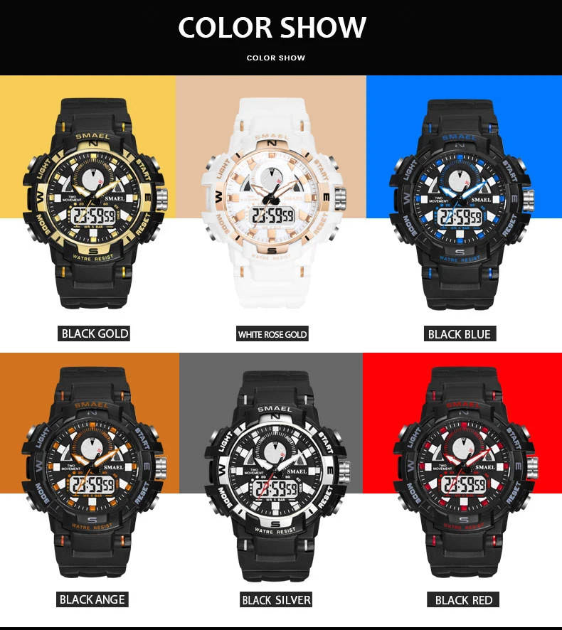 esporte das crianças led digital de quartzo