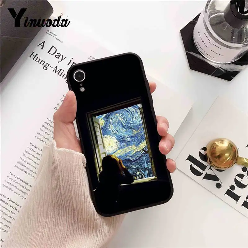Great art van Gogh Mona Lisa painting David