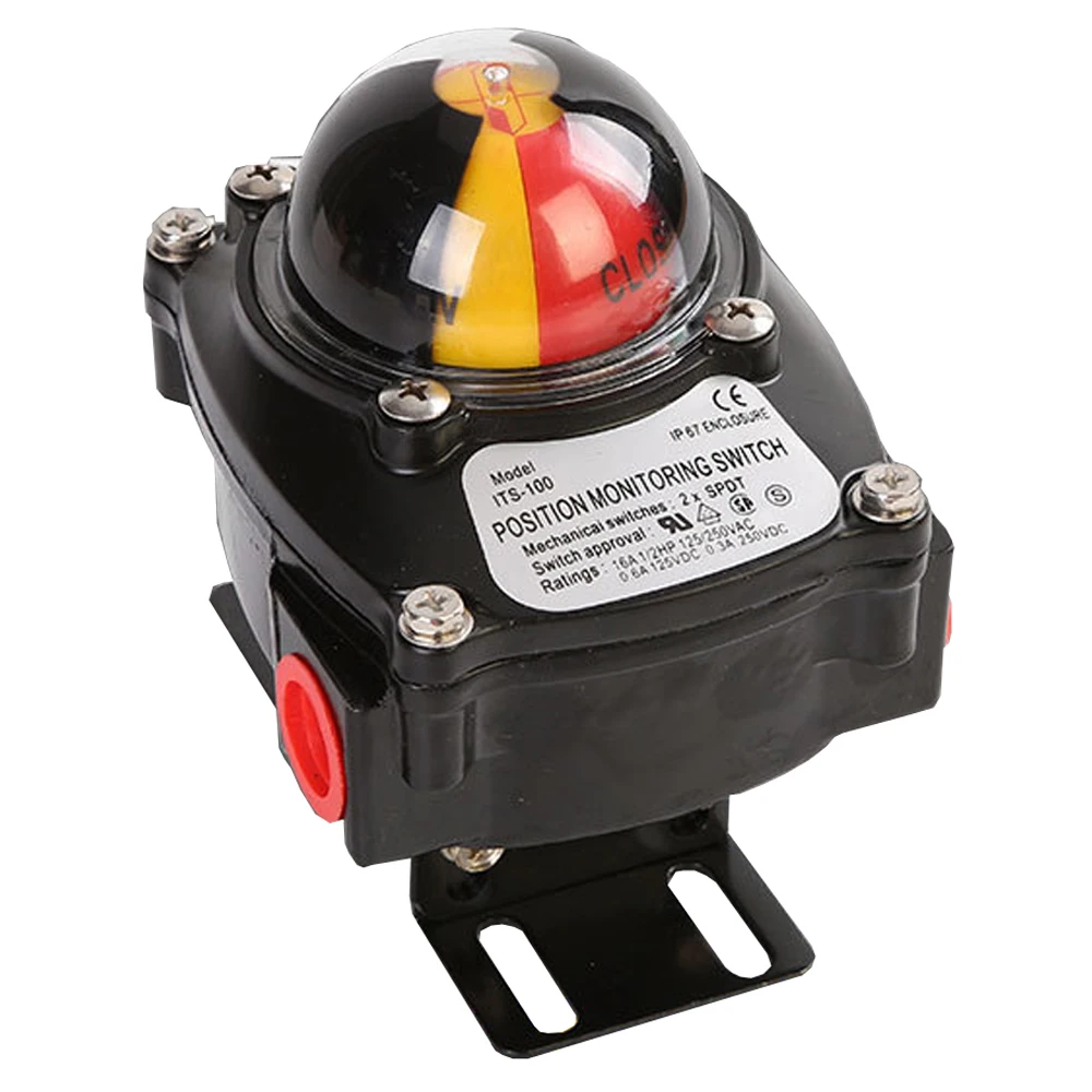 

ITS-100 Valve Limit Switch Box Mechanical Signal Feedback Device Micro Motion Limits Switches for Pneumatic Actuator 250V 125V