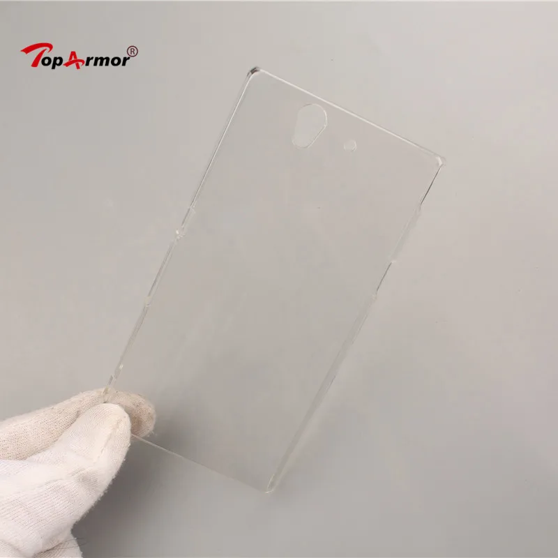 PC Plastic Phone Case For Sony Xperia Z C6603 C6602 Hard Matte Back Cover L36h Transparent Cases | Мобильные телефоны и