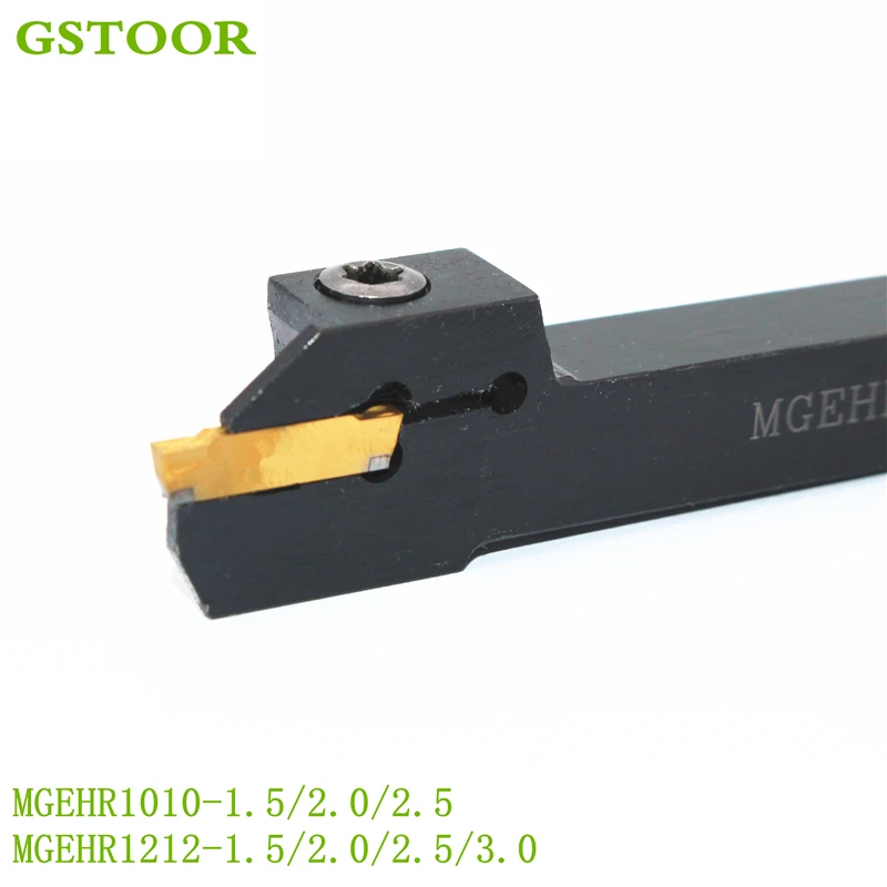 

MGEHR1010-1.5/2.0/12.5/3.0 MGEHR1212 MGMN150 1.5/2.0/2.5/3.0mm Grooving arborTool cncTurning Tool Holder Boring Bar with Wrench