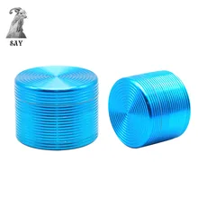 SY четырехслойная Резьбовая шлифовальная машина из алюминиевого сплава диаметром 63 мм, одноцветная квадратная зубная трава, измельчитель табака, дробилка для специй