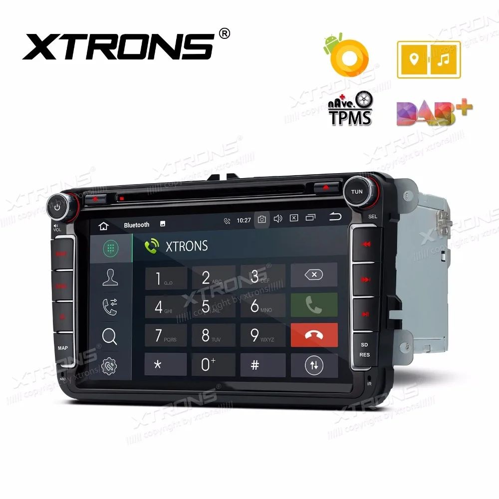 Discount 8" Android 8.0 OS Car DVD Multimedia for vw Volkswagen Golf Passat Touran Tiguan Sharan Magotan Skoda Seat with 4GB RAM 32GB ROM 4