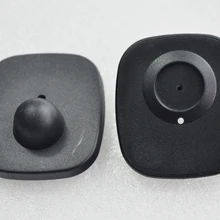 Eas rf жесткая бирка, бирка безопасности Мини квадратная бирка в виде одежды rf этикетка 8,2 МГц 48*42 мм